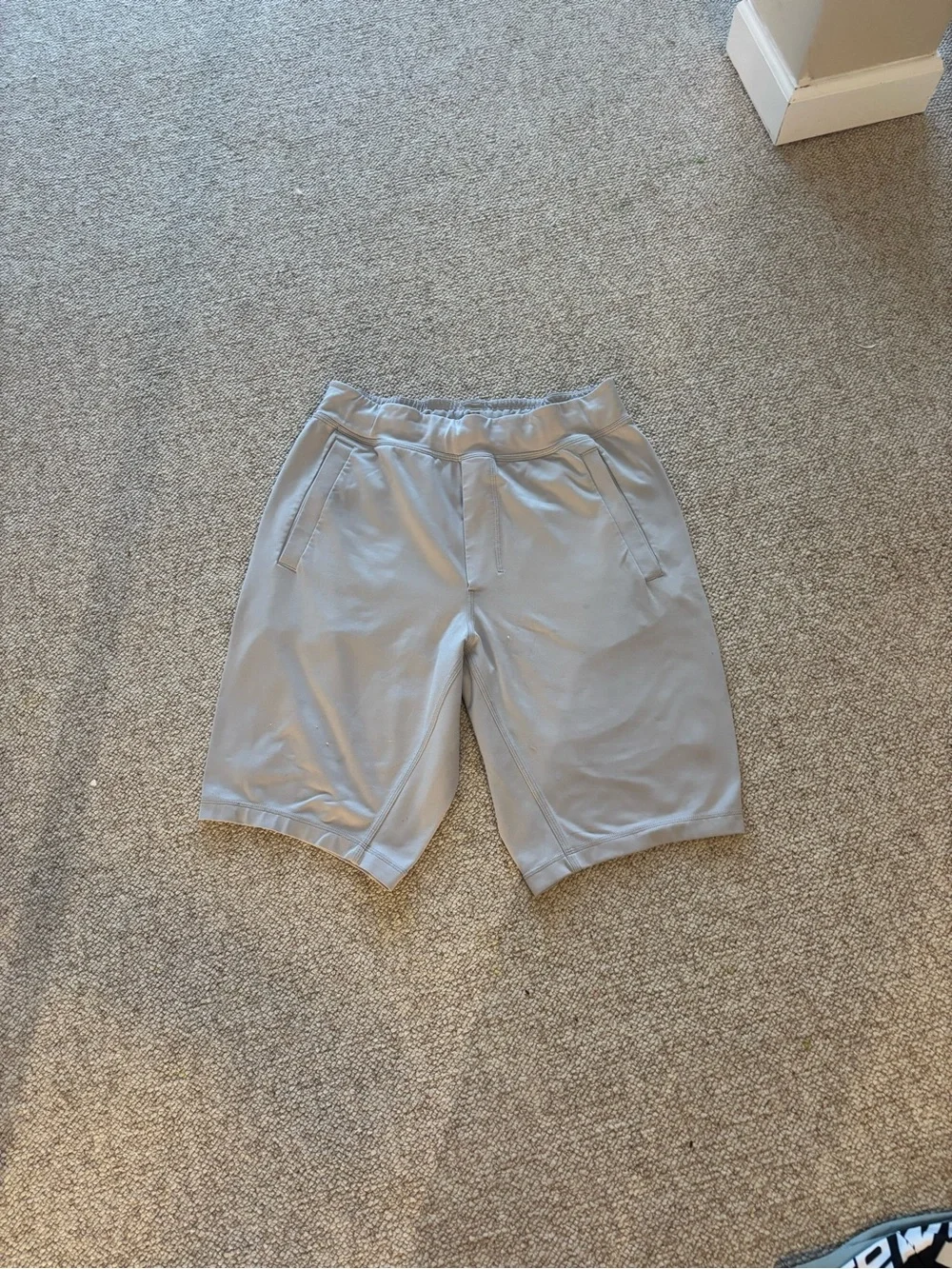 lululemon athletica Light Gray Athletic Shorts